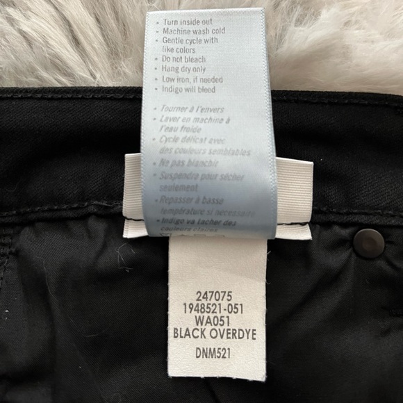 PAIGE Verdugo Denim Crop in Black Overdye. Size 29. NWOT - Picture 8 of 13